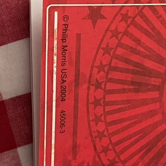 Marlboro 50th Anniversary Playing Cards w/Poker Dice &Rule Book Matching Tin Box - Picture 8 of 9